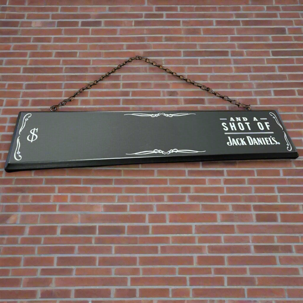 Jack Daniel’s Chalkboard Sign - The Whiskey Cave