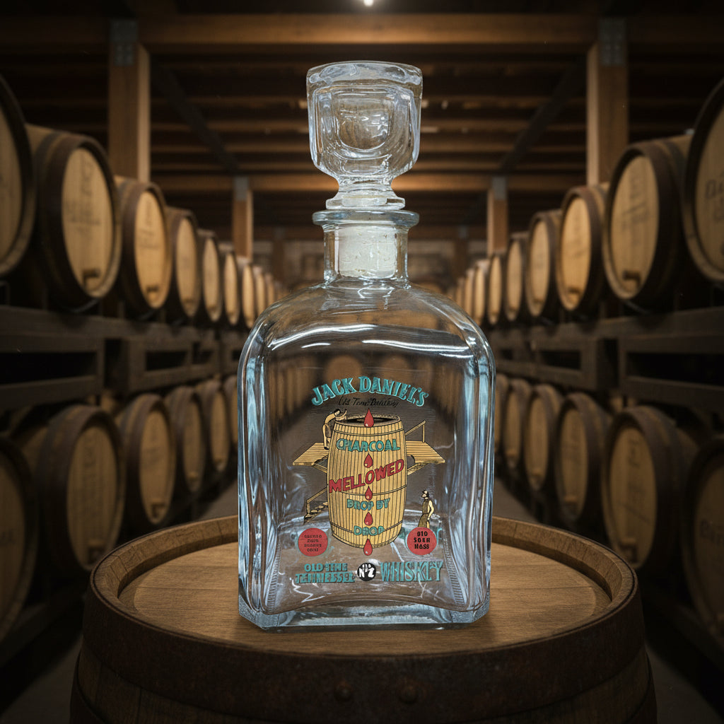 Jack Daniel’s Charcoal Mellowed Decanter - The Whiskey Cave