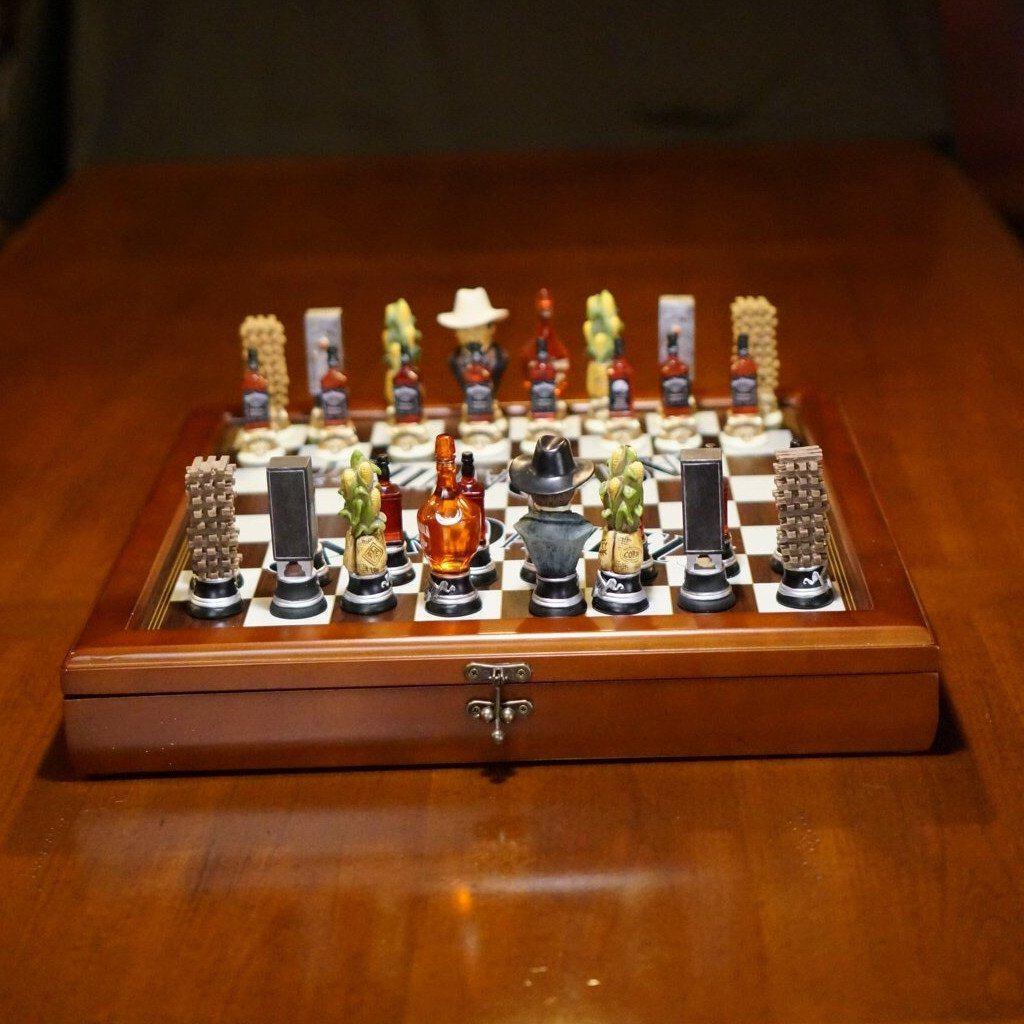 Jack Daniel’s Chess Set - The Whiskey Cave