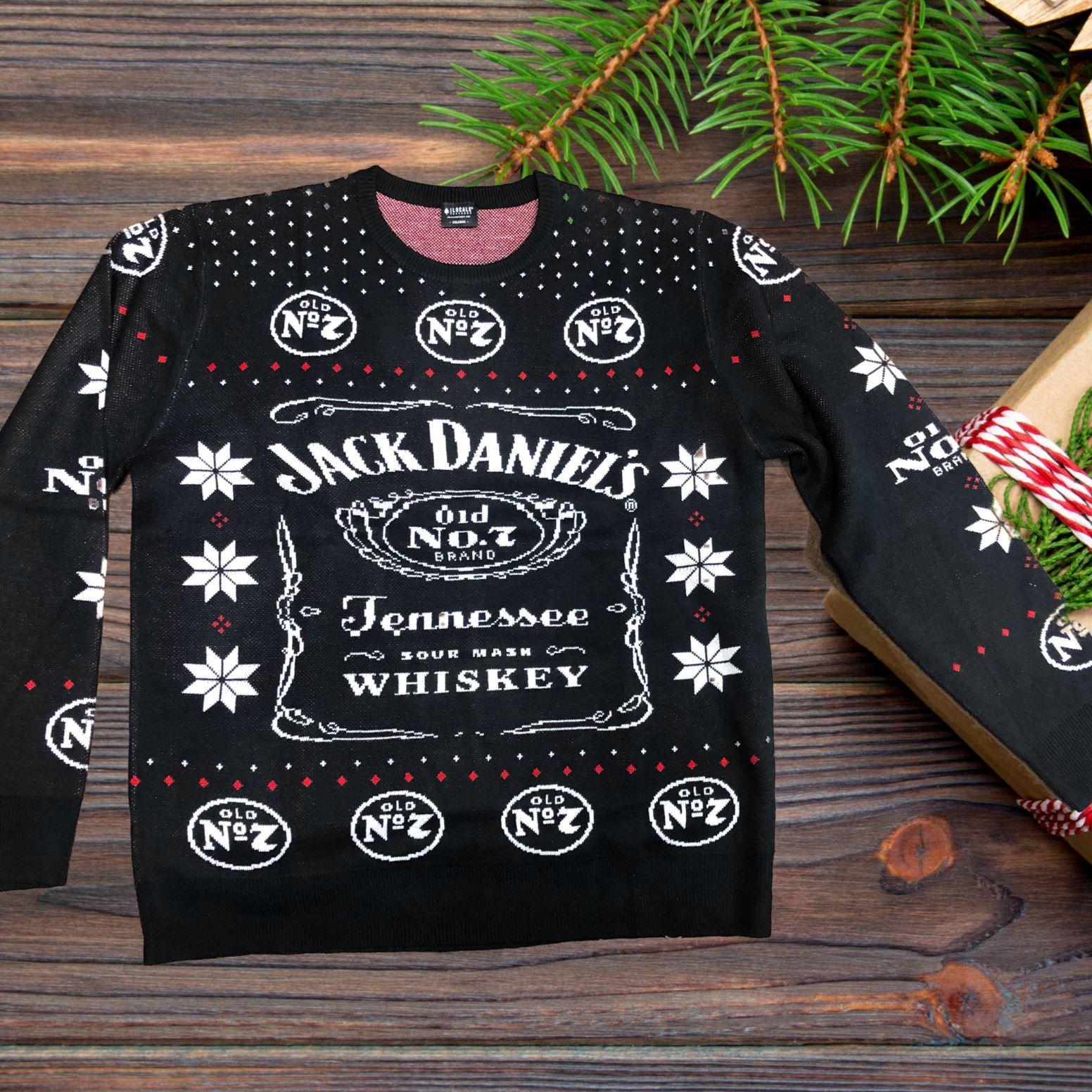 Jack Daniel's Christmas Sweater - The Whiskey Cave