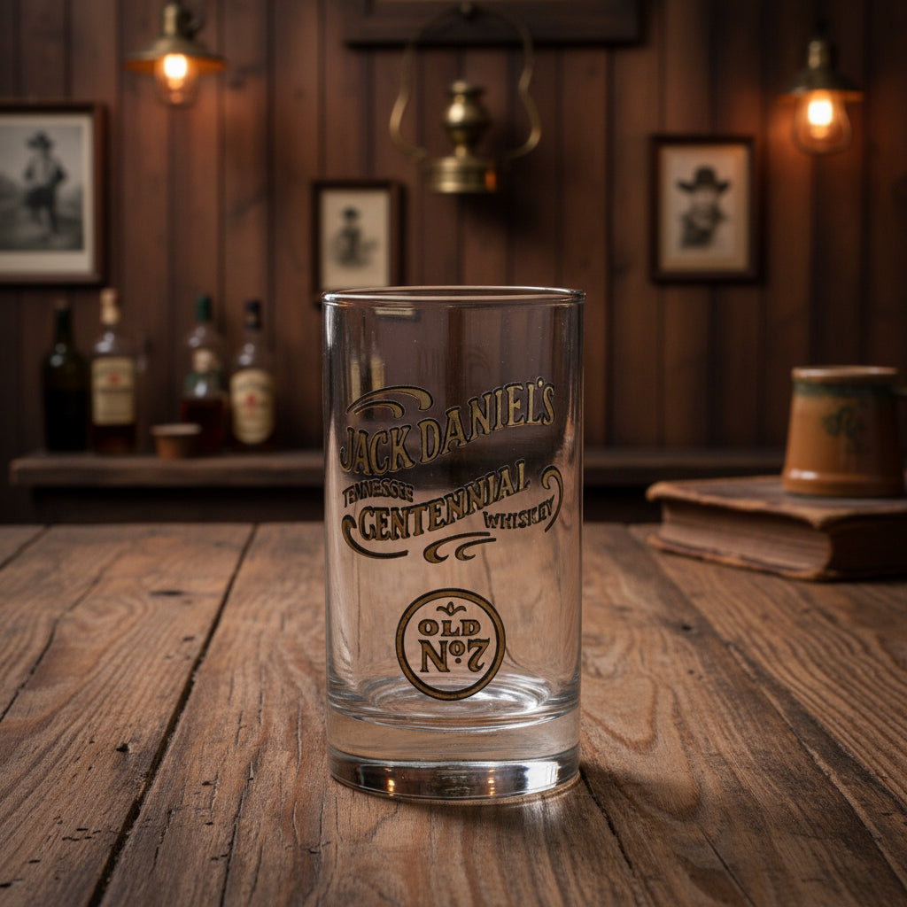 Jack Daniel's Circle 7 Centennial Glass - The Whiskey Cave