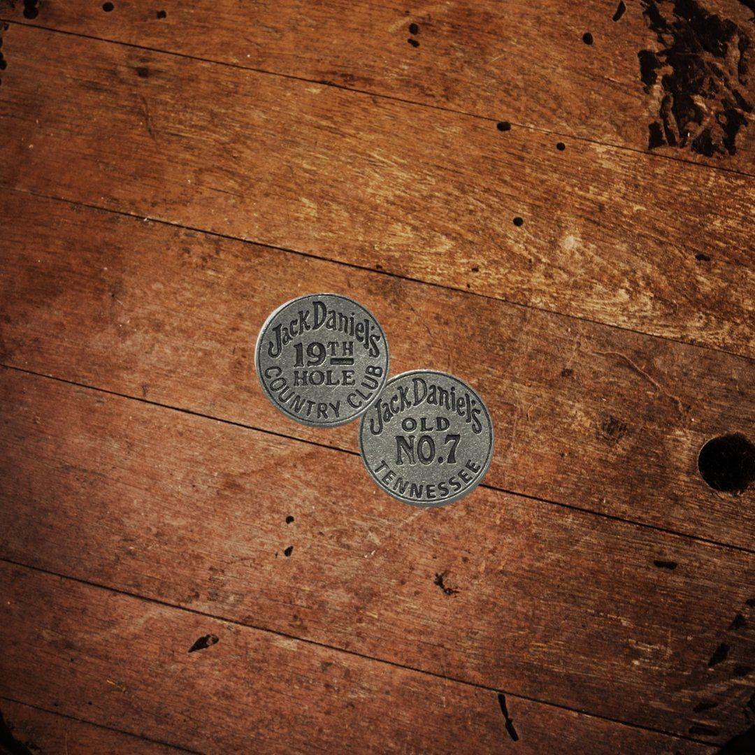 Jack Daniel’s Country Club 1970’s Golf Ball Marker - The Whiskey Cave