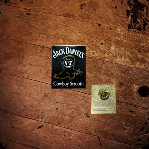 Jack Daniel’s Cowboy Smooth Metal Enameled Pin - The Whiskey Cave