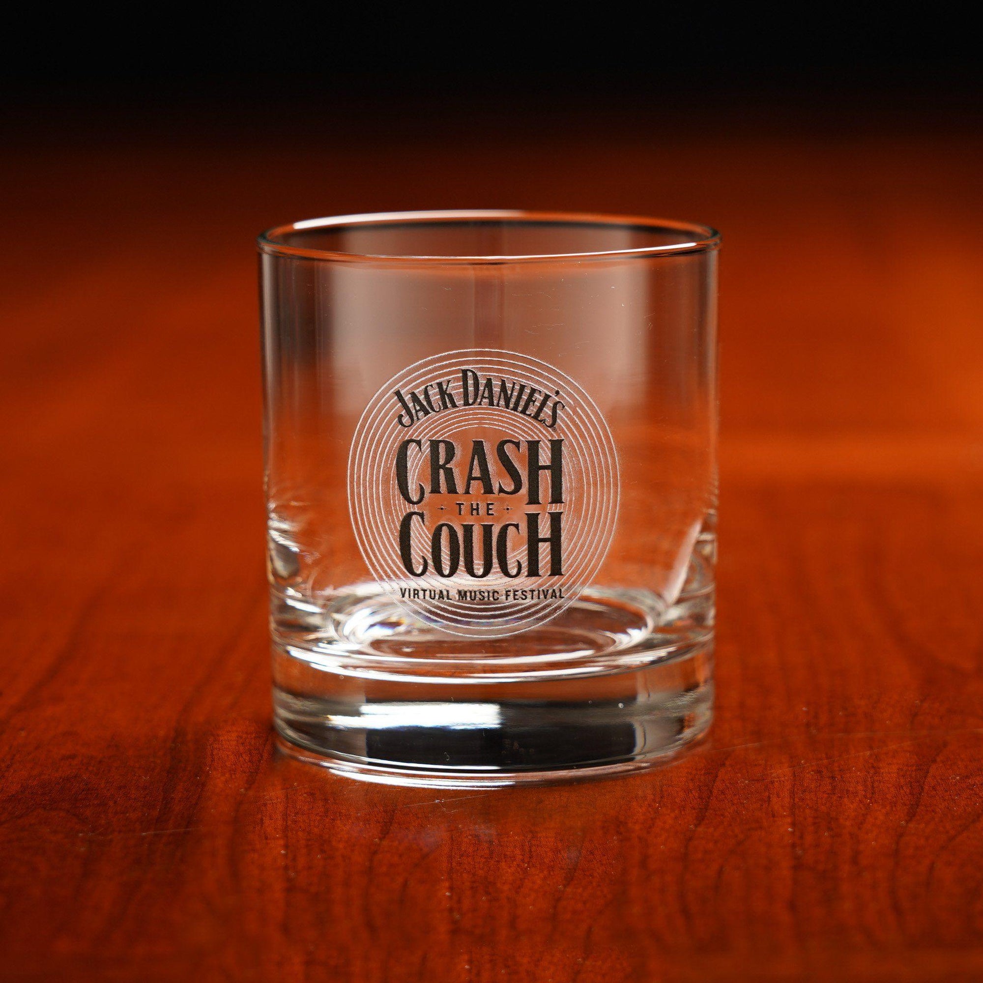 Jack Daniels Crash The Couch Glass - The Whiskey Cave