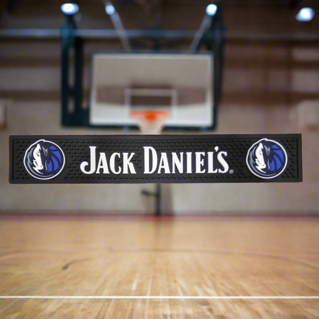 Jack Daniel’s Dallas Mavericks Bar Mat - The Whiskey Cave
