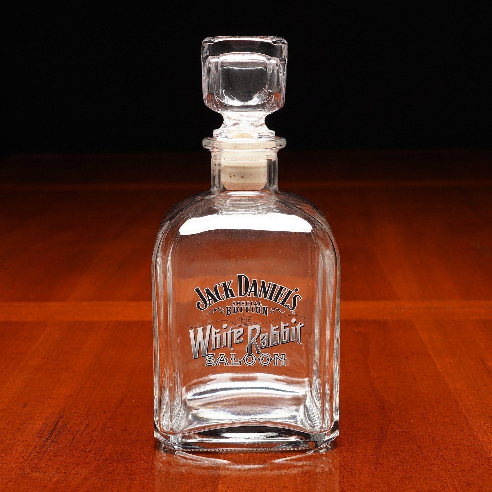 Jack Daniels Decanter White Rabbit Saloon - The Whiskey Cave