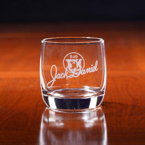 Jack Daniel's Double Logo Glass - The Whiskey Cave