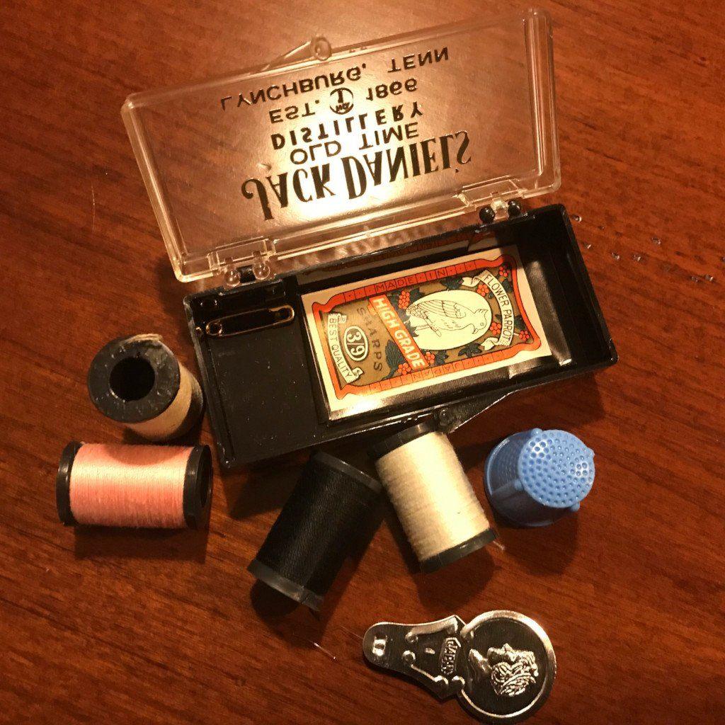 Jack Daniel’s Early 80’s Sewing Kit - The Whiskey Cave