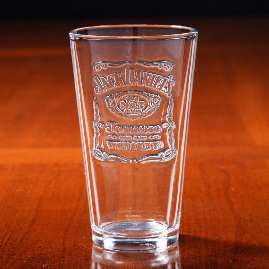 Jack Daniel’s Embossed Glass - The Whiskey Cave