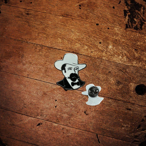 Jack Daniel’s Enameled Metal Portrait Pin - The Whiskey Cave