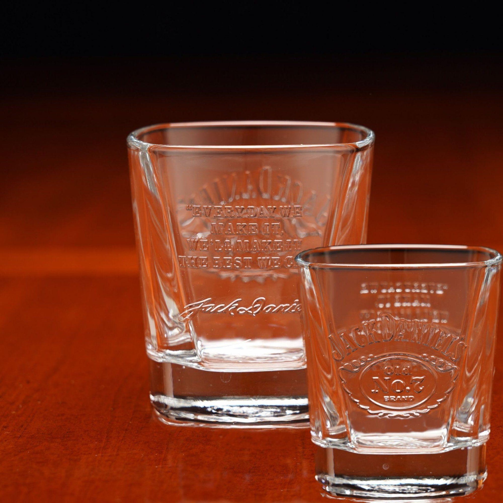 Jack Daniel's Every Day We Make It Swing Logo Glass - The Whiskey Cave