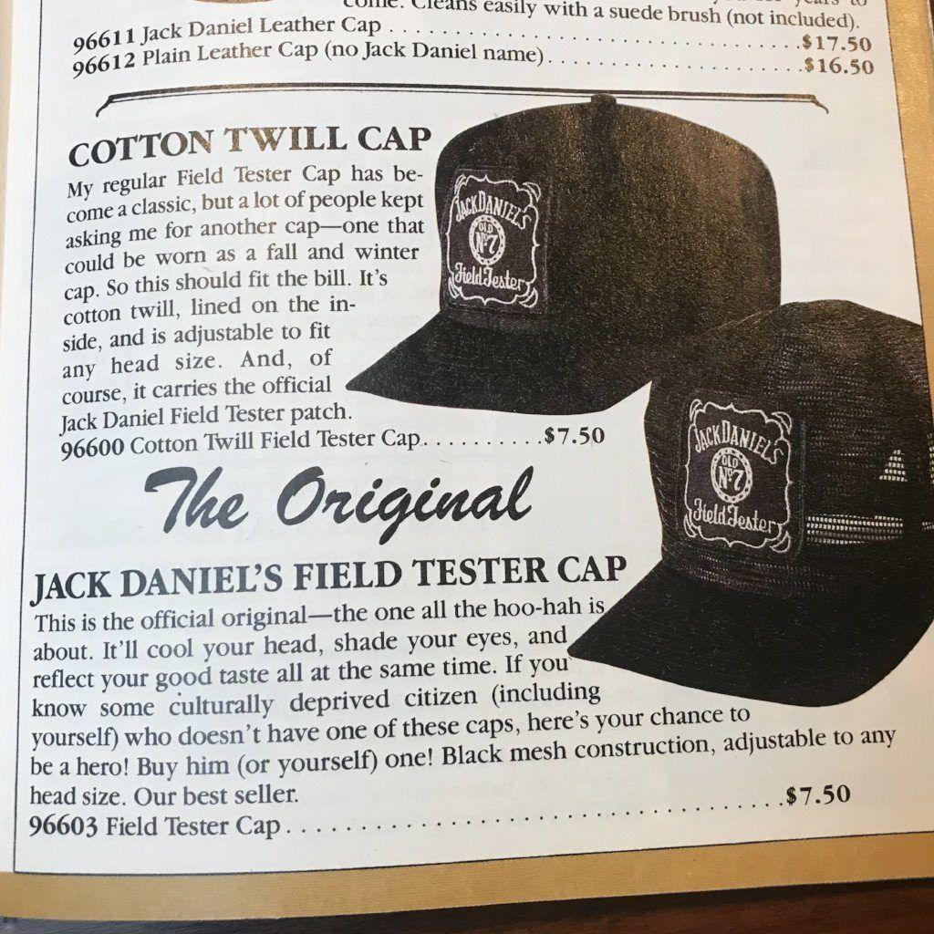 Jack Daniel’s Vintage Field Tester Hat - The Whiskey Cave