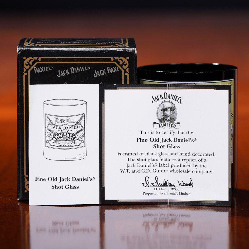 Jack Daniel’s Fine Old Whiskey Shot Glass - The Whiskey Cave