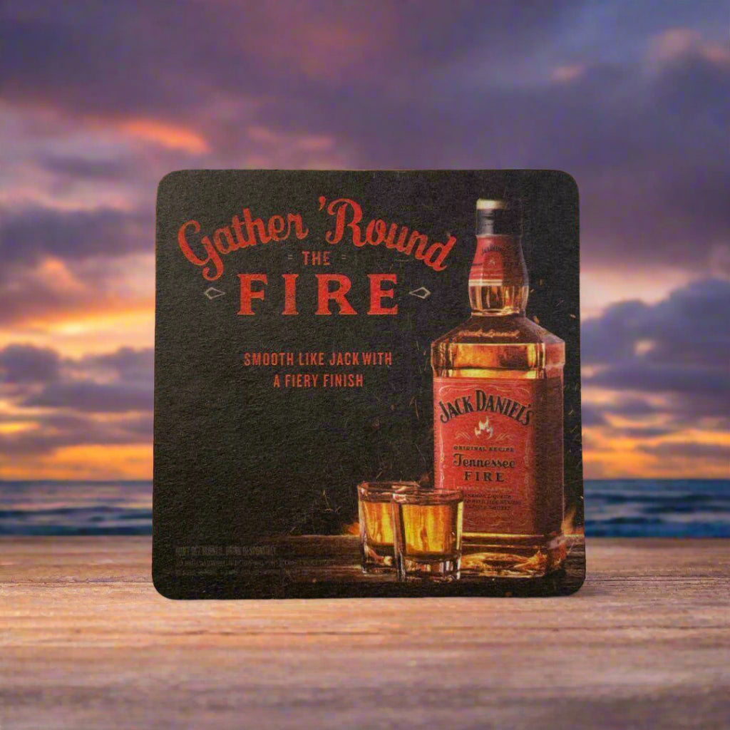 Jack Daniel’s Gather Round The Tennessee Fire Coaster - The Whiskey Cave