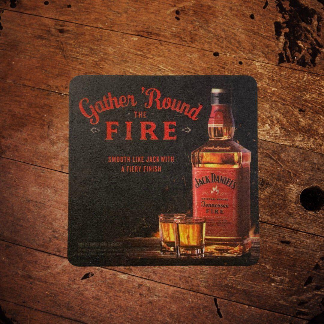 Jack Daniel’s Gather Round The Tennessee Fire Coaster - The Whiskey Cave