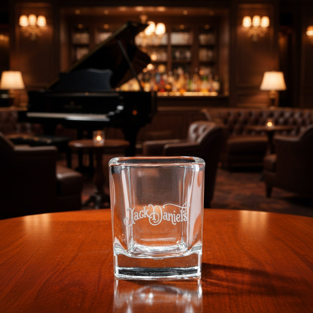 Jack Daniel’s Glass Etched Rocks - The Whiskey Cave