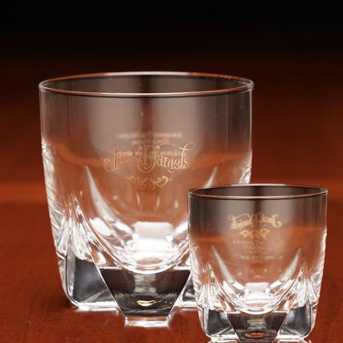 Jack Daniel's Gold Medal 1904 Rocks Glass - The Whiskey Cave