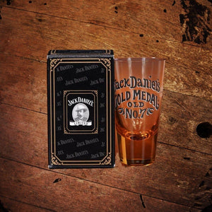 Jack Daniel’s Gold Medal Amber Shot Glass - The Whiskey Cave