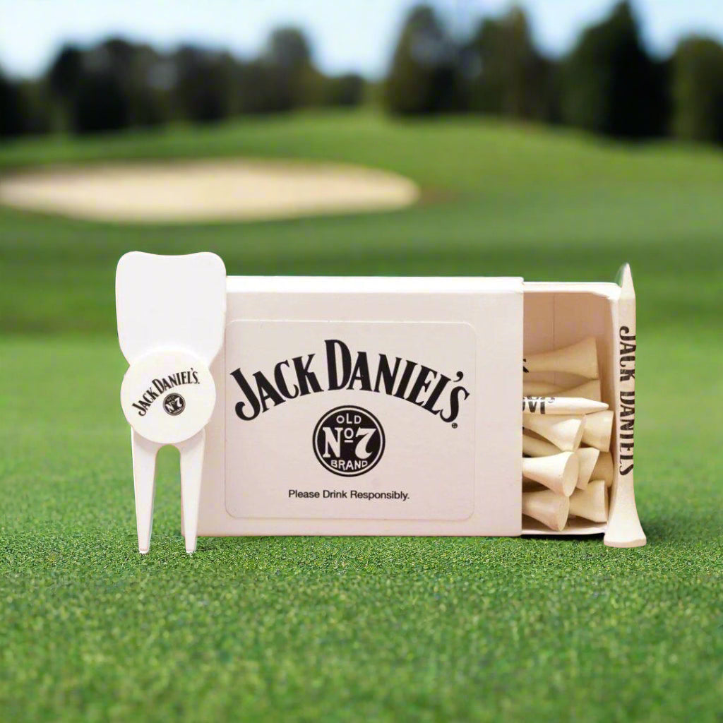 Jack Daniel’s Golf Tees and Marker - The Whiskey Cave