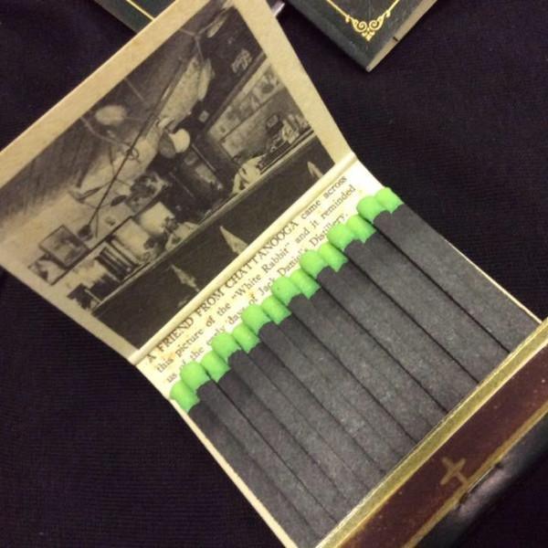 Jack Daniel’s Green Label 70’s Matchbook White Rabbit Saloon - The Whiskey Cave