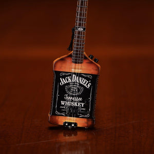 Jack Daniel’s Guitar Ornament Handcrafted from Solid Wood by AXE HEAVEN - The Whiskey Cave