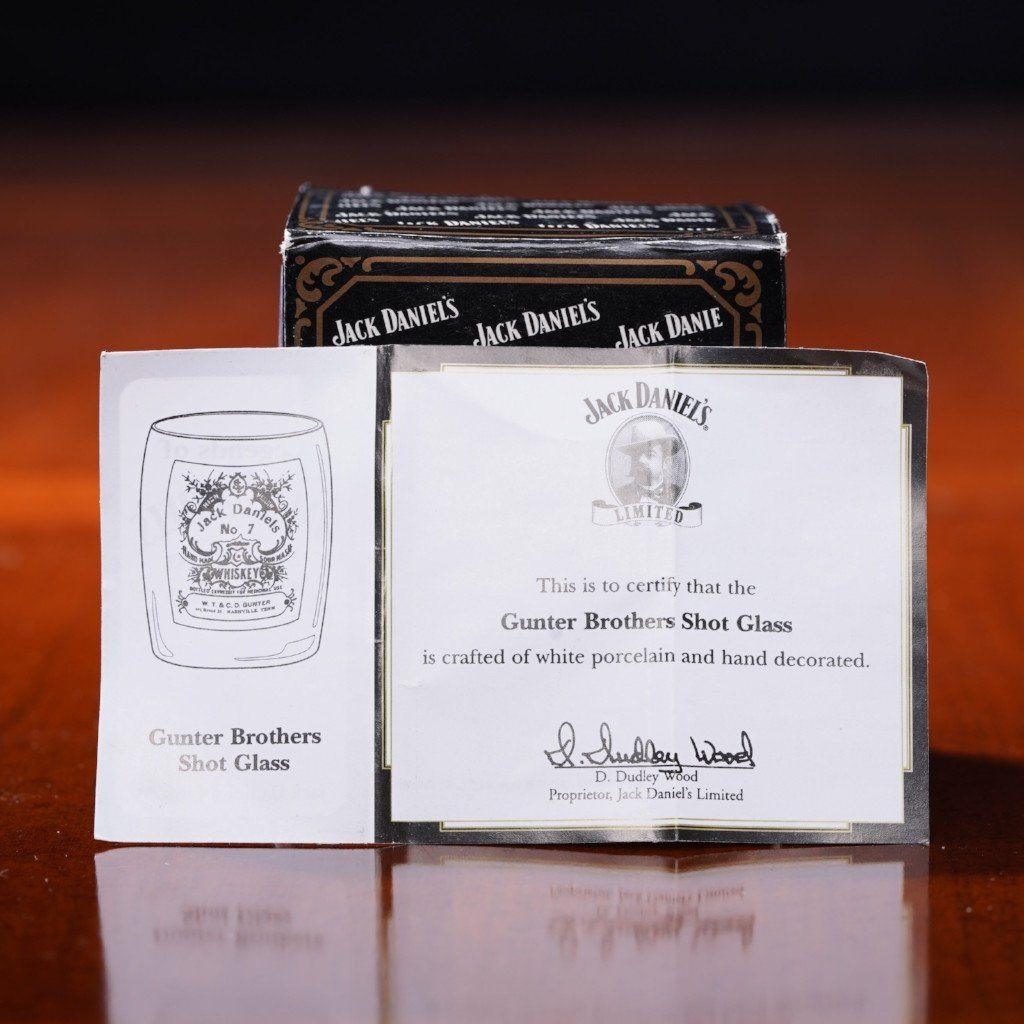 Jack Daniel’s Gunter Brothers Shot Glass - The Whiskey Cave