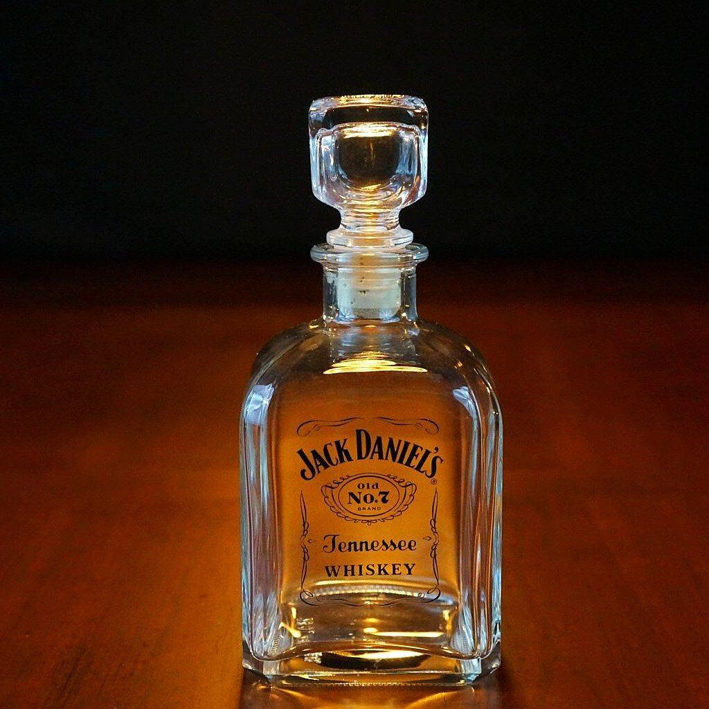 Jack Daniel’s Label Logo Decanter - The Whiskey Cave