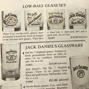 Jack Daniel's Late 70’s Rocks Glass - The Whiskey Cave