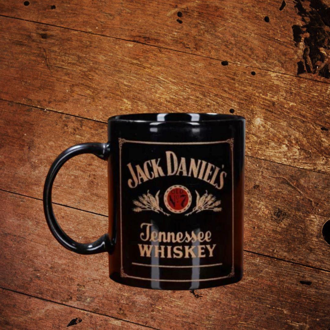 Jack Daniel’s Late 80’s Black Mug - The Whiskey Cave