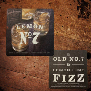 Jack Daniel’s Lemon Fizz Coaster - The Whiskey Cave