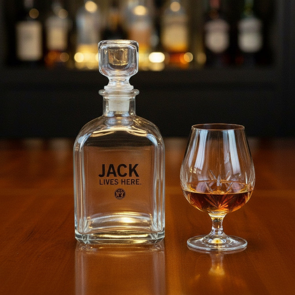 Jack Daniel’s Lives Here Decanter - The Whiskey Cave