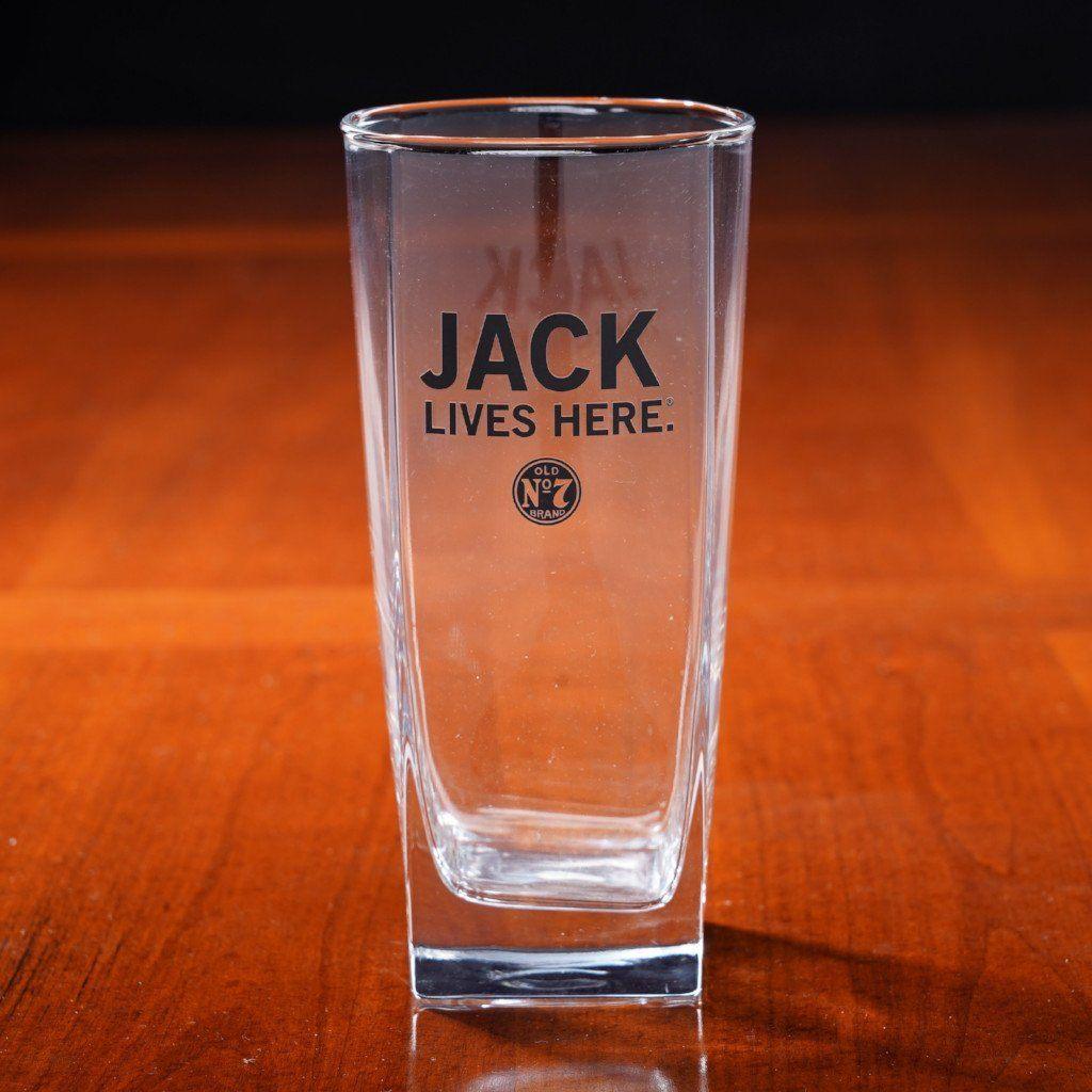 Jack Daniel’s Lives Here Glass - The Whiskey Cave