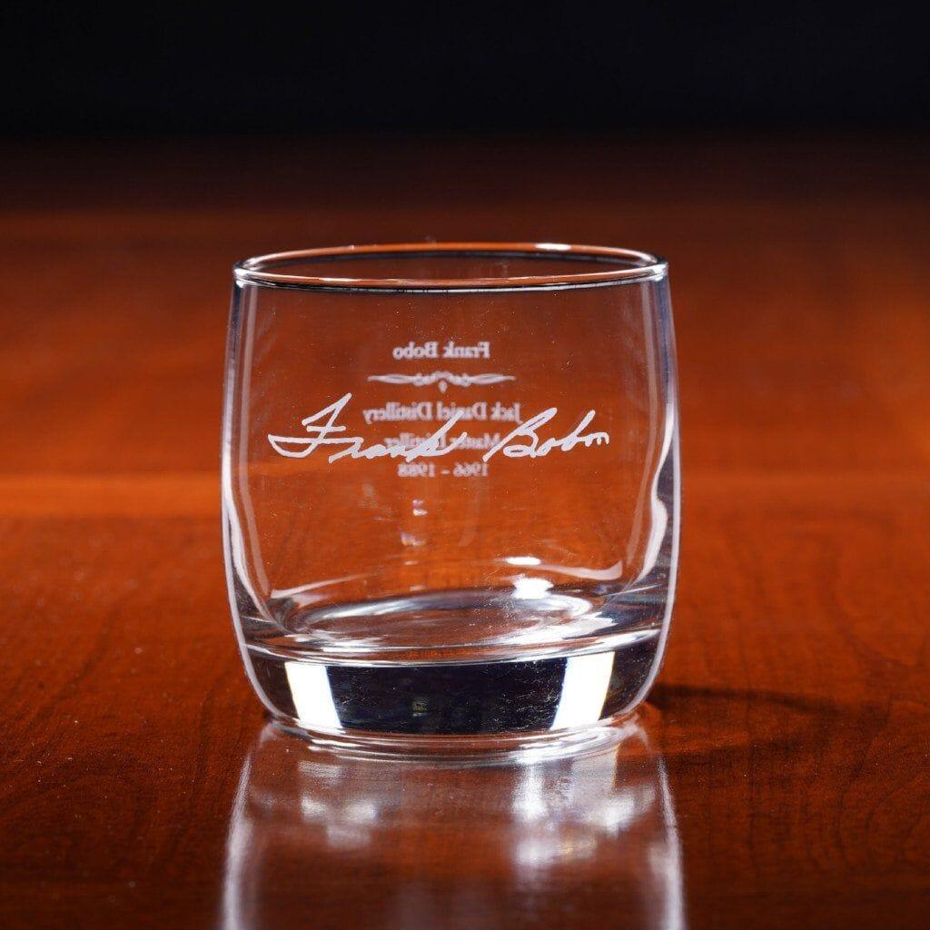 Jack Daniel's Master Distiller Glass Frank Bobo - The Whiskey Cave