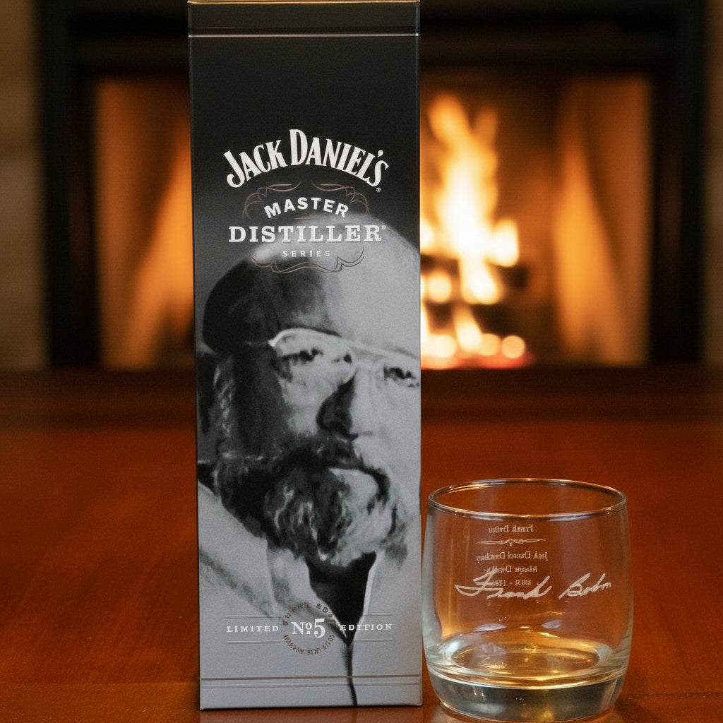 Jack Daniel's Master Distiller Glass Frank Bobo - The Whiskey Cave