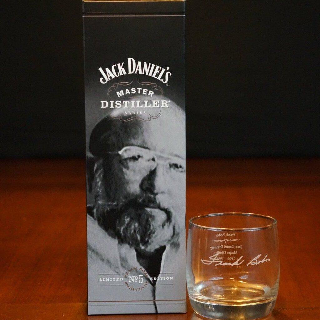 Jack Daniel's Master Distiller Glass Frank Bobo - The Whiskey Cave