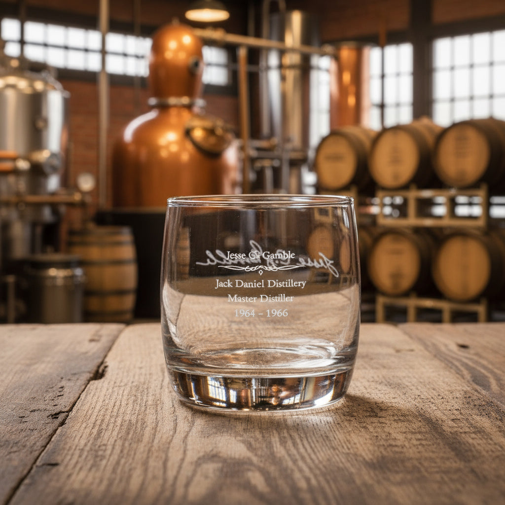 Jack Daniel's Master Distiller Glass Jess Gamble - The Whiskey Cave