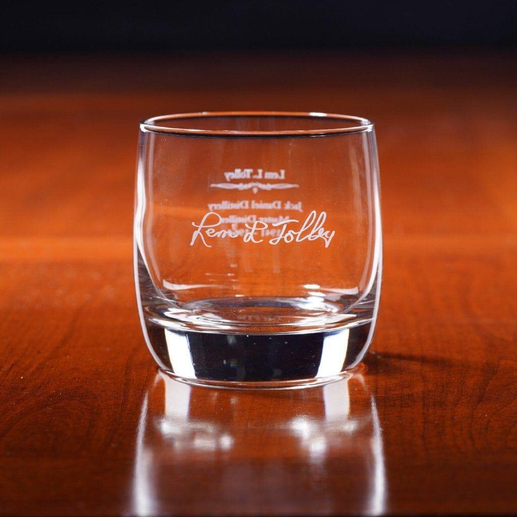 Jack Daniel's Master Distiller Glass Lem Tolley - The Whiskey Cave