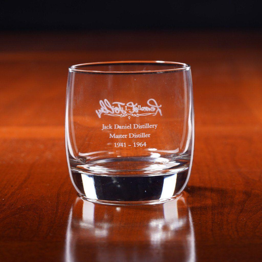 Jack Daniel's Master Distiller Glass Lem Tolley - The Whiskey Cave