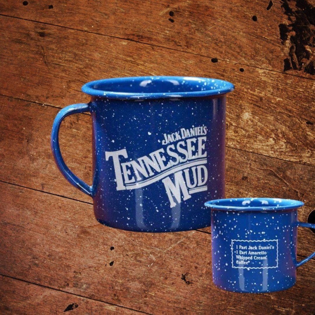 Jack Daniel’s Metal Enameled Tennessee Mud Cup large - The Whiskey Cave