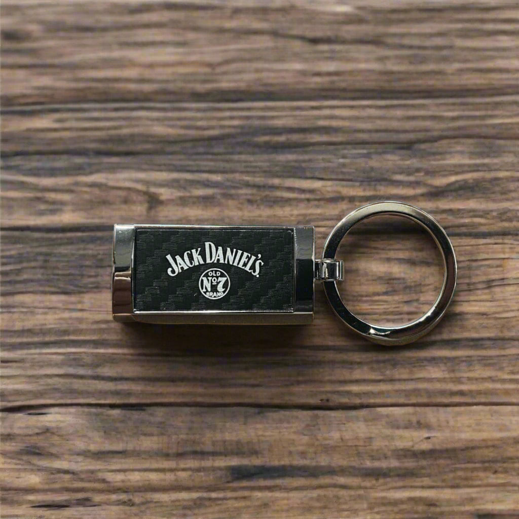 Jack Daniel's Metal Key Ring - The Whiskey Cave
