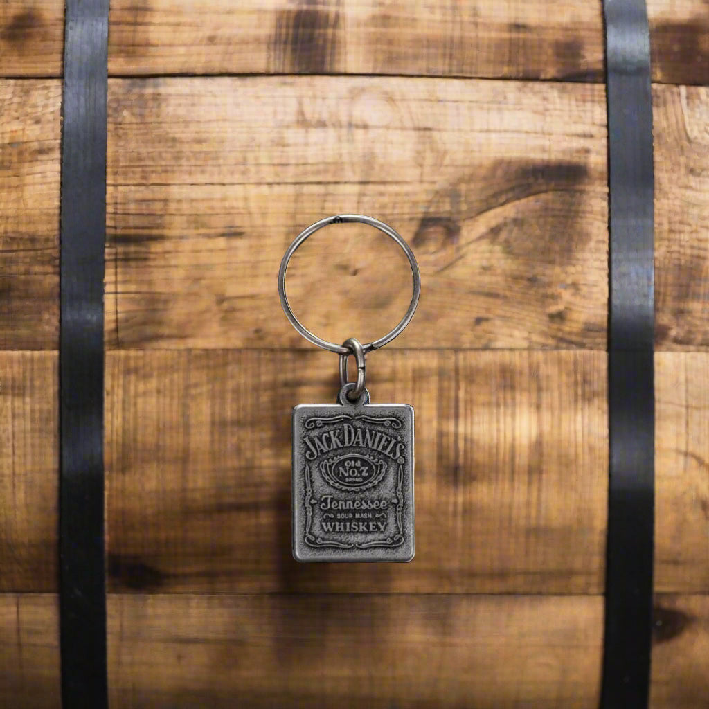 Jack Daniel’s Metal Label Key Ring - The Whiskey Cave
