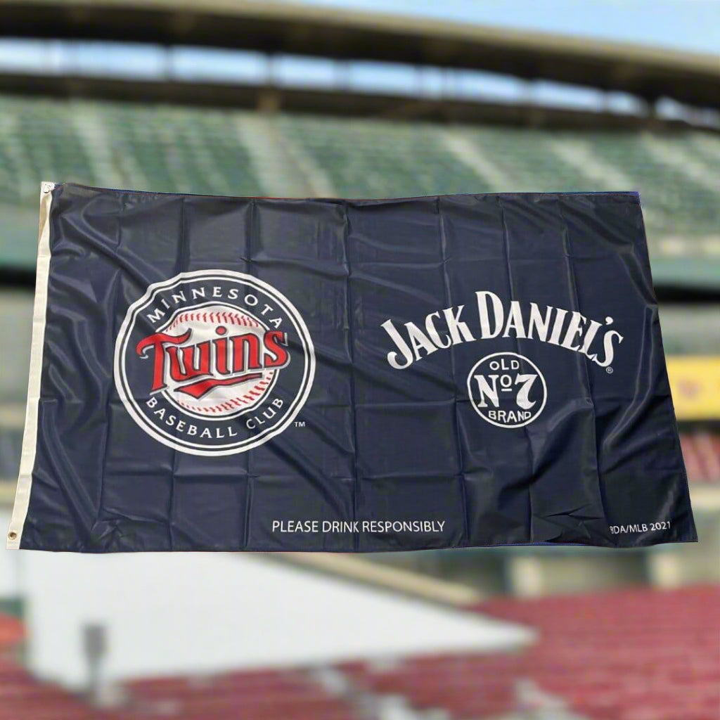 Jack Daniel’s MLB Minnesota Twins Banner - The Whiskey Cave