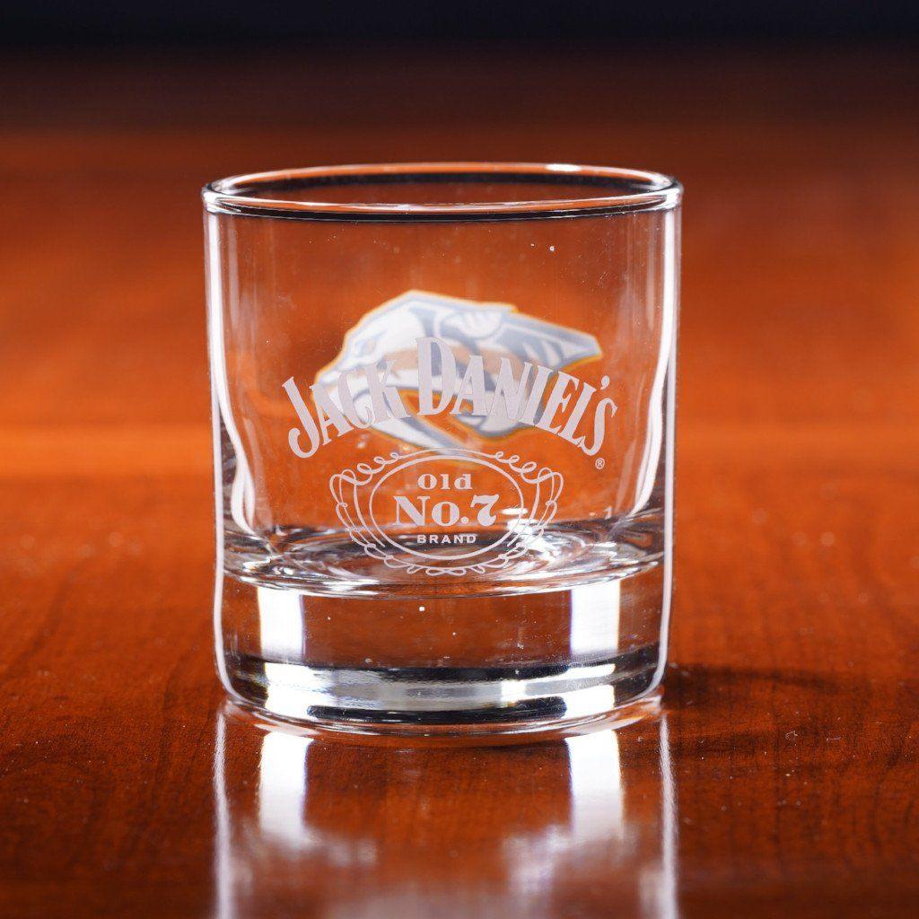Jack Daniel’s Nashville Predators Glass - The Whiskey Cave