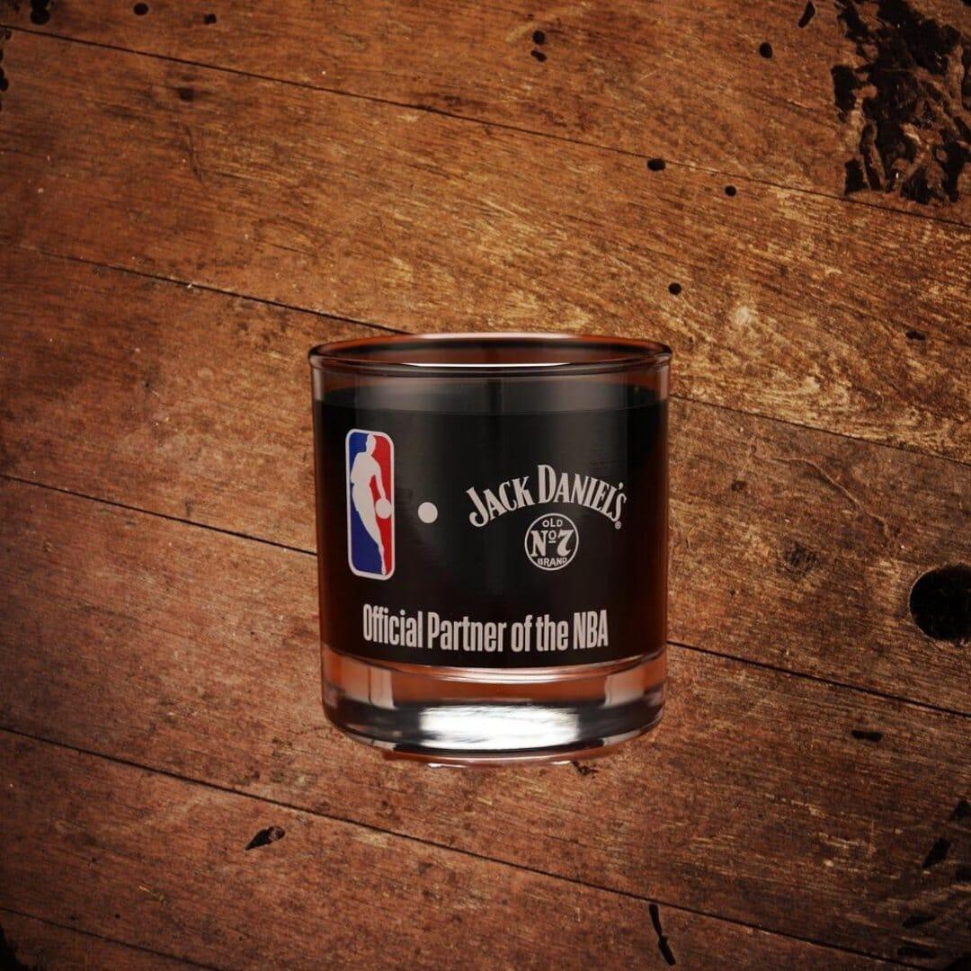 Jack Daniel’s NBA Rocks Glass - The Whiskey Cave