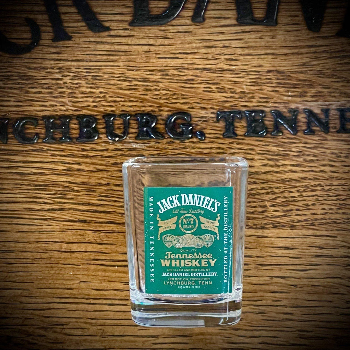 Jack Daniel’s NEW Green Label Shot Glass - The Whiskey Cave