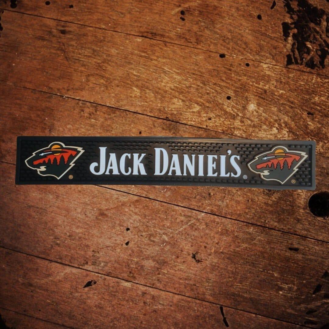 Jack Daniel’s NHL Minnesota Wild Bar Mat - The Whiskey Cave