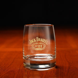 Jack Daniel’s No 27 Gold Rocks Glass - The Whiskey Cave