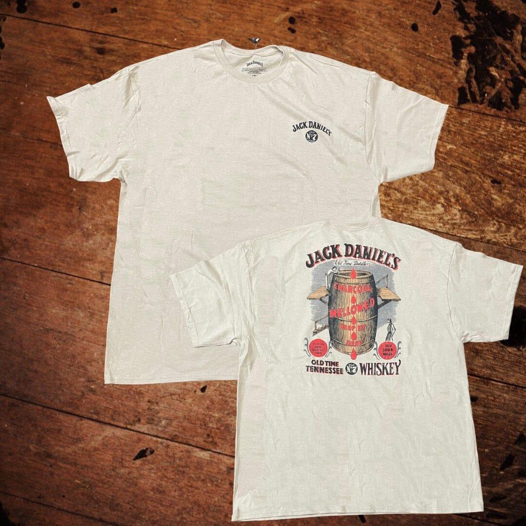 Jack Daniel’s Off-White Vintage Label T-Shirt - The Whiskey Cave