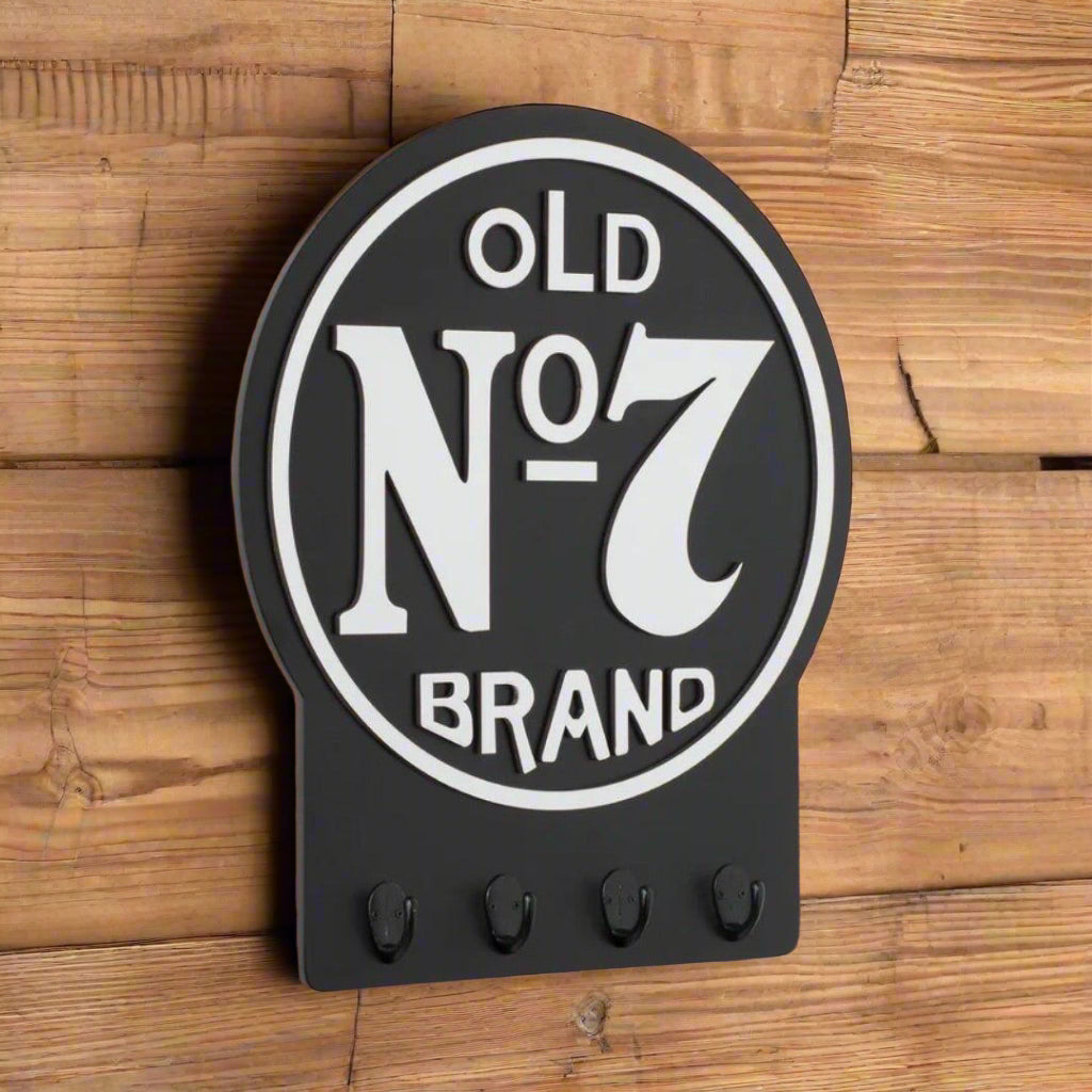 Jack Daniel’s Old No 7 Key Rack - The Whiskey Cave