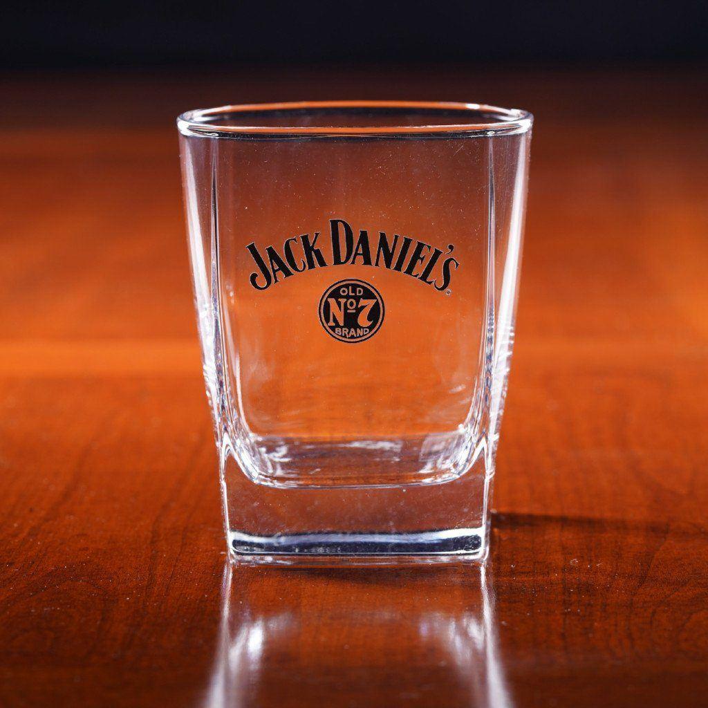 Jack Daniel's Old No 7 Tall Coaster and Glass Set - The Whiskey Cave